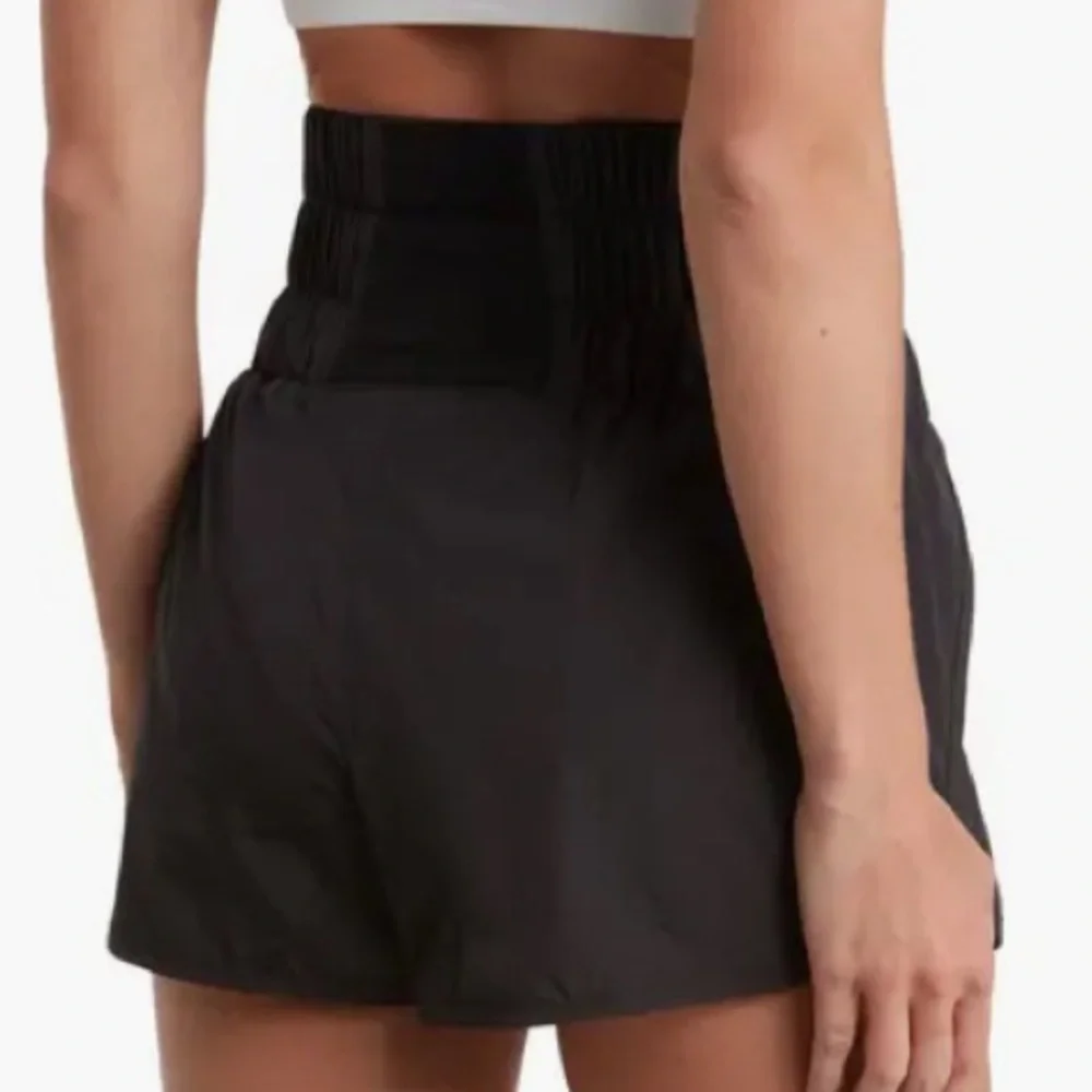 Free People Movement Way Home Black High Waisted Black Short Women's Size S - Picture 6 of 8